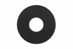 Wandrosette Pellet-Ofenrohr Randbreite 70 Mm Schwarz