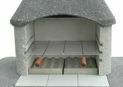 Feuerraumbodenplatte Grillkamin Wellfire SIESTA, 2-teilig -Cafiro Geschäft 6804 1