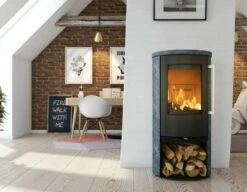 Kaminofen TermaTech TT21RS Speckstein Matt, 5 KW -Cafiro Geschäft 7096 1