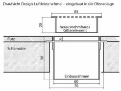 Design-Blende D2 Für Luftleiste Weiß -Cafiro Geschäft 710f9587436f626747d852906ca7f74f