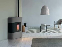 Pelletofen RED ALTHEA Multiair UP! S1, 9 KW -Cafiro Geschäft 7275 3