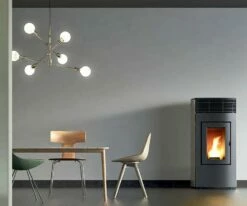 Pelletofen Wasserführend RED LOTO Metall Hydro, 23 KW -Cafiro Geschäft 7645 4