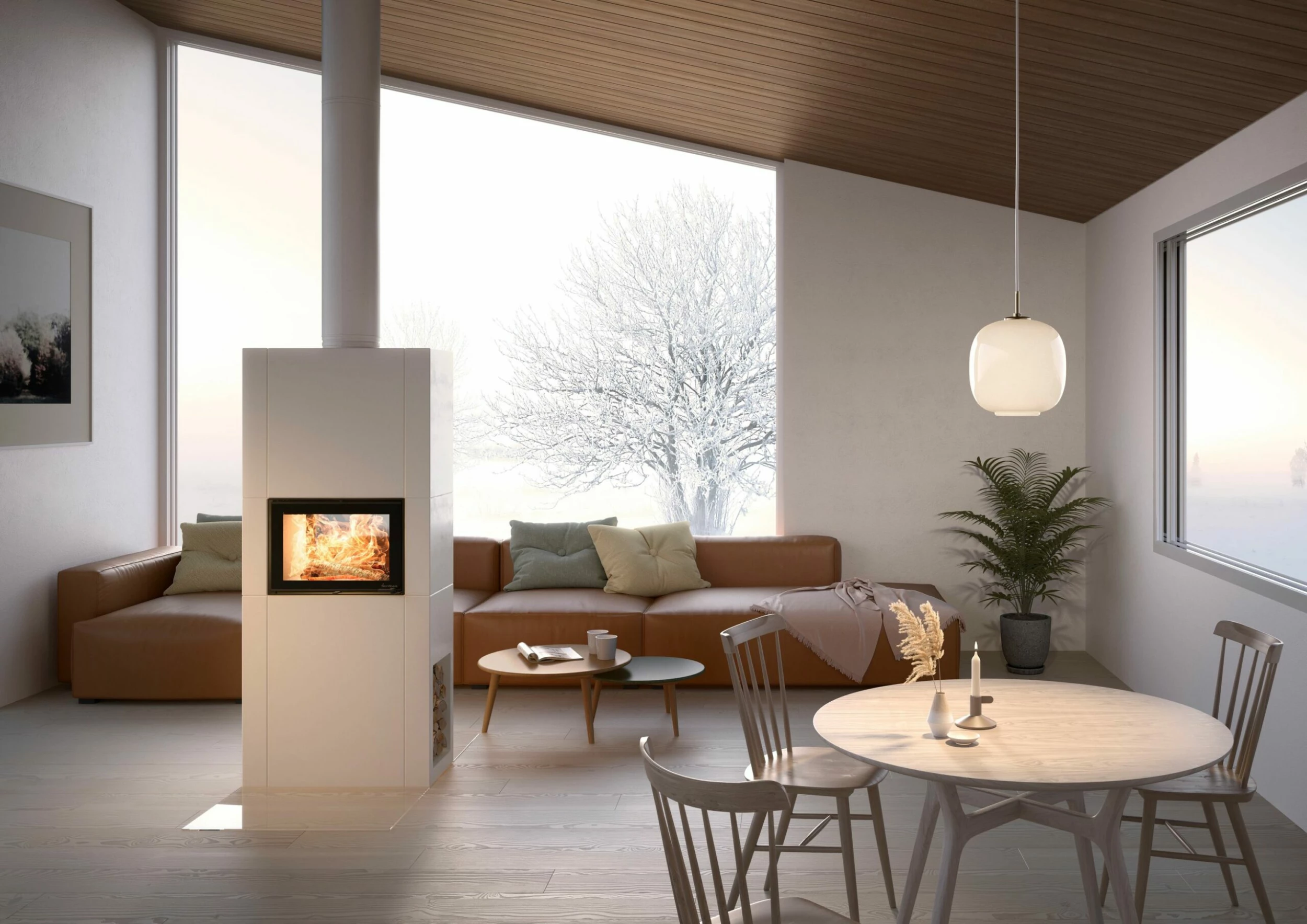 Kaminbausatz Nordpeis OSAKA-T N-21 T, 7 KW 2 Kaminbausatz Nordpeis OSAKA-T N-21 T, 7 KW – Bild 2