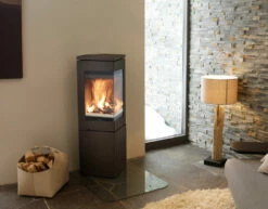 Kaminofen Nordpeis QUADRO 2 Schwarz, 6 KW -Cafiro Geschäft 89a6c907b29314d48c0d67c4c9971f46