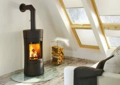 Kaminofen Leda VISPA Schwarz, 6 KW -Cafiro Geschäft 8e97b0c7777529165440c14e0dc4e723