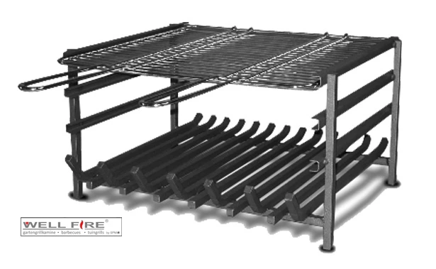 Grilleinsatz Mit Feuerrost Und Grillrost 2 Grilleinsatz Mit Feuerrost Und Grillrost – Bild 2