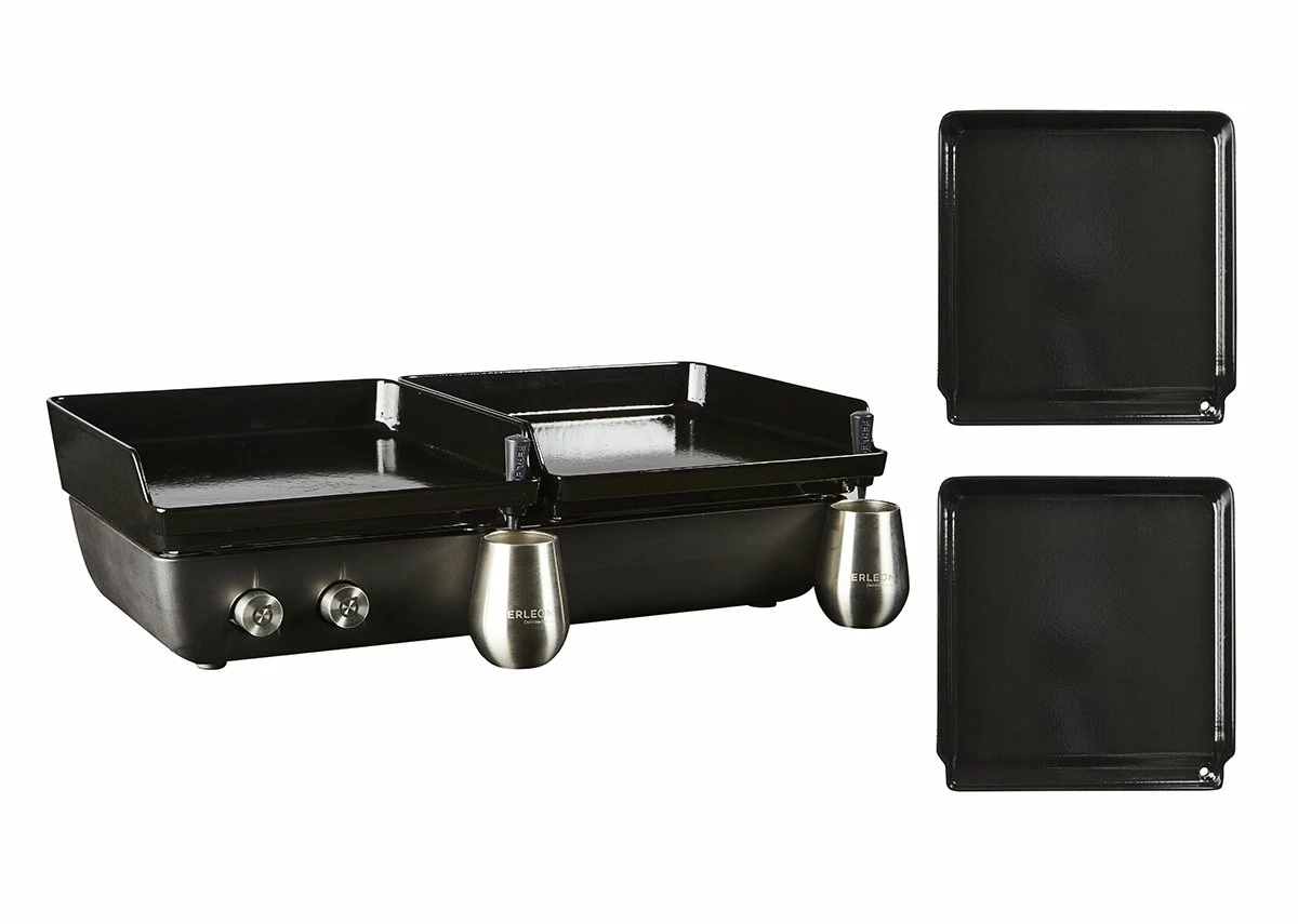 Gasgrill Ferleon PATIO II, Plancha/Plancha 2 Gasgrill Ferleon PATIO II, Plancha/Plancha – Bild 2