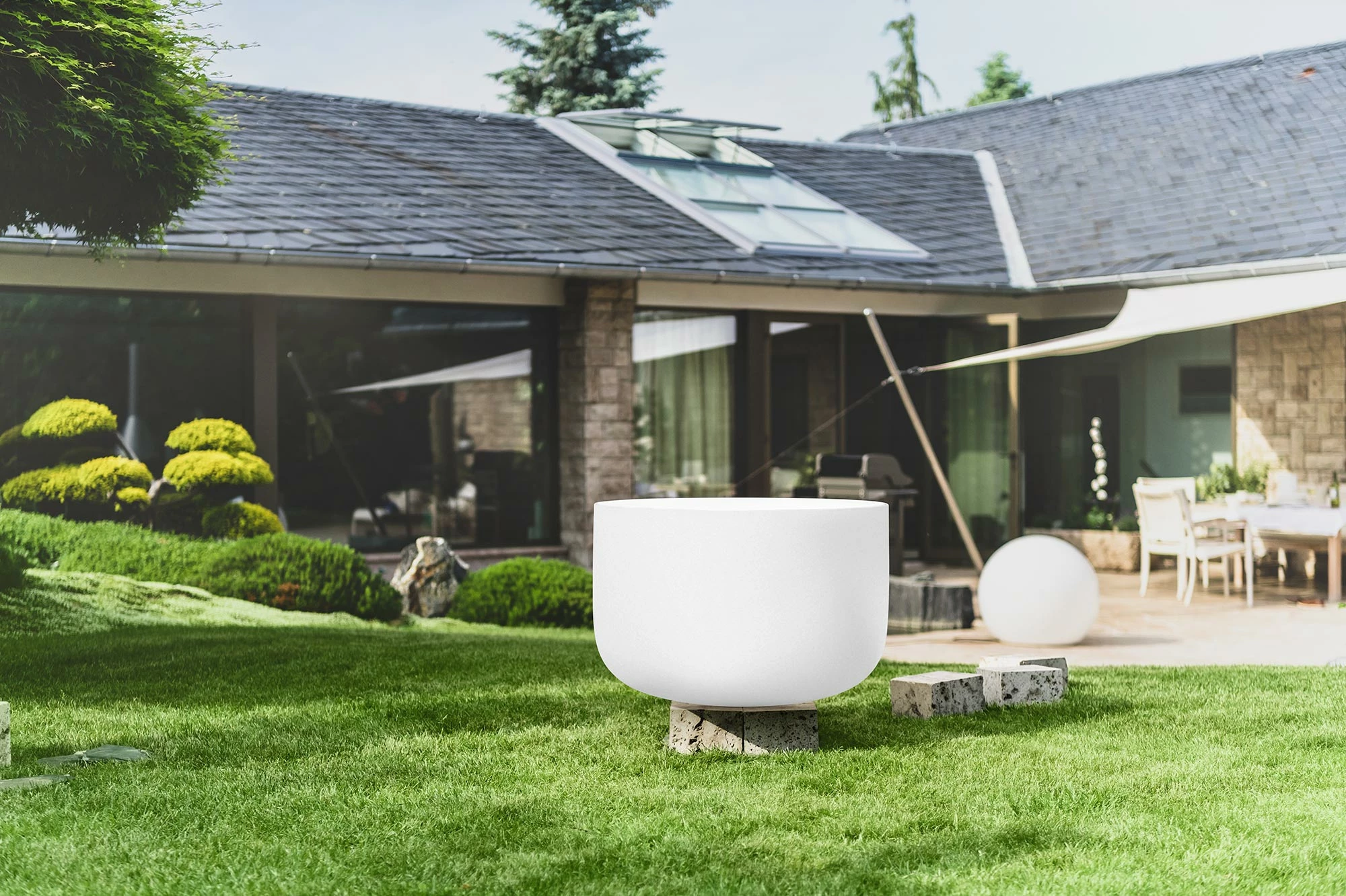 Feuerschale Quarzglas QSET Ø 71 Cm Inkl. Zubehör 10 Feuerschale Quarzglas QSET Ø 71 Cm Inkl. Zubehör – Bild 10