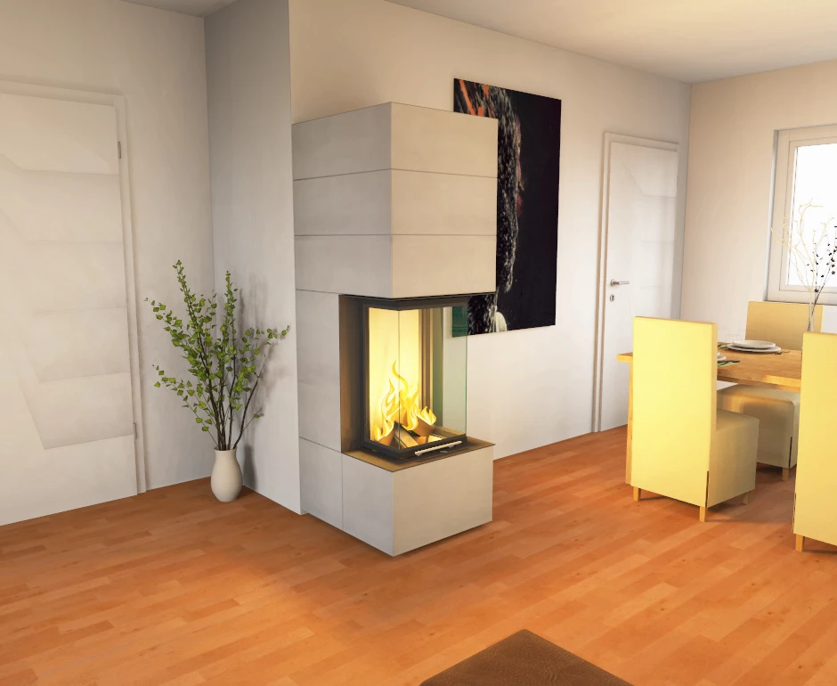 Kamineinsatz Brunner Panorama Kamin 70 X 25 X 40 X 25 Schiebetür, 8 KW 9 Kamineinsatz Brunner Panorama Kamin 70 X 25 X 40 X 25 Schiebetür, 8 KW – Bild 9