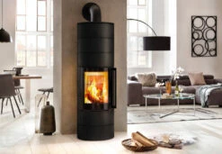 Kaminofen Spartherm AMBIENTE A4 H2O, 8 KW -Cafiro Geschäft a4 nero milieu 02 2017