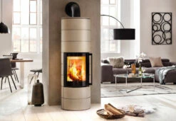 Kaminofen Spartherm AMBIENTE A4 H2O, 8 KW -Cafiro Geschäft a4 perle milieu 02 2017 print