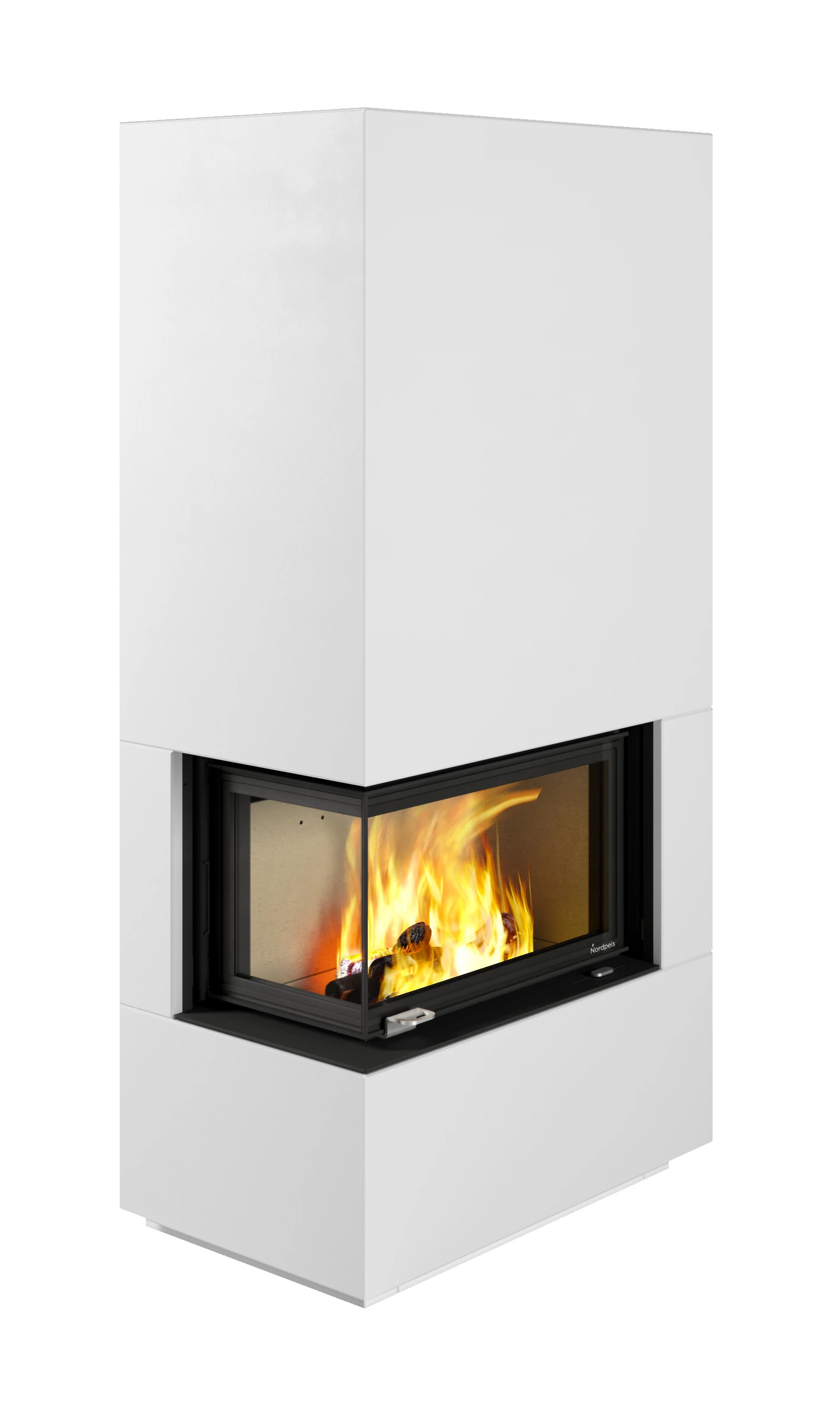 Kaminbausatz Nordpeis MONACO A Links LOW BASE IR Super Max, 7 KW 2 Kaminbausatz Nordpeis MONACO A Links LOW BASE IR Super Max, 7 KW – Bild 2