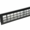 Lüftungsgitter Für Aktive Hinterlüftung, Schwarz