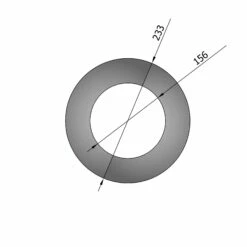 Wandrosette Stahl Randbreite 30 Mm Hellgrau -Cafiro Geschäft b49e1d54cb143779b32a81f60b6a64cb