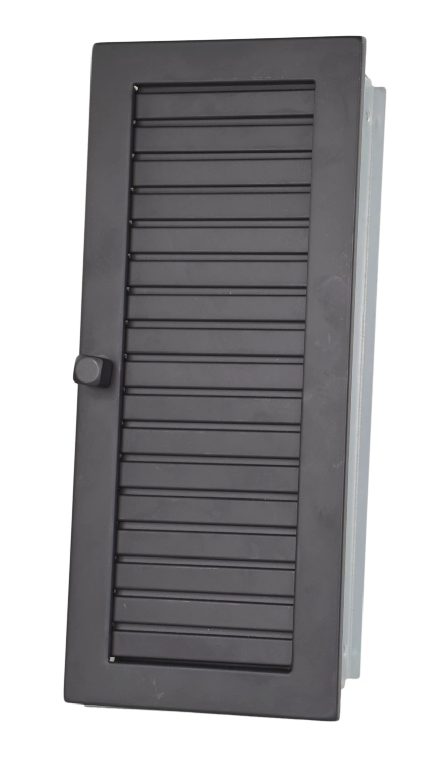 Warmluftgitter Hochkant Schwarz 2 Warmluftgitter Hochkant Schwarz – Bild 2