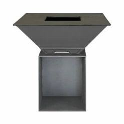 Feuerschale Plancha BlackBull BigQube L Wood -Cafiro Geschäft bigqube l wood silber