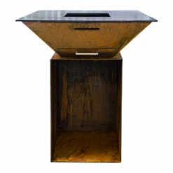 Feuerschale Plancha BlackBull BigQube M Wood -Cafiro Geschäft bigqube m wood cortenschz6bvwenfdk