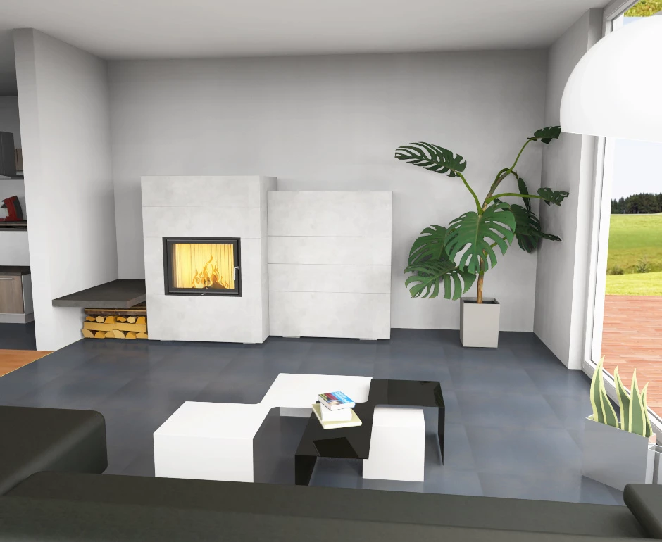 Grundofen Brunner BSG 01 Modul Speicher Stein Nebenstehend, Niedrig 13 Grundofen Brunner BSG 01 Modul Speicher Stein Nebenstehend, Niedrig – Bild 13