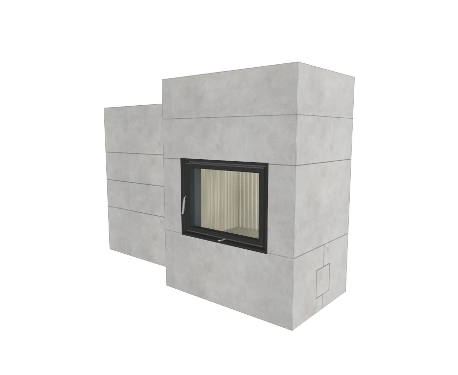 Grundofen Brunner BSG 01 Modul Speicher Stein Nebenstehend, Niedrig 9 Grundofen Brunner BSG 01 Modul Speicher Stein Nebenstehend, Niedrig – Bild 9