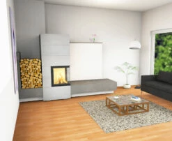 Kaminbausatz Brunner Systemkamin BSK 01 Eck Kamin Drehtür, 10 KW -Cafiro Geschäft bsk01 02tcmlktihzyckx