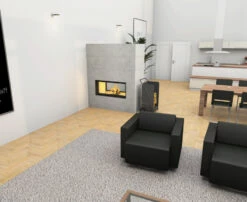 Kaminbausatz Brunner Systemkamin BSK 06 Architektur Kamin Tunnel, 14 KW -Cafiro Geschäft bsk06t 02qfu0csofuewxi