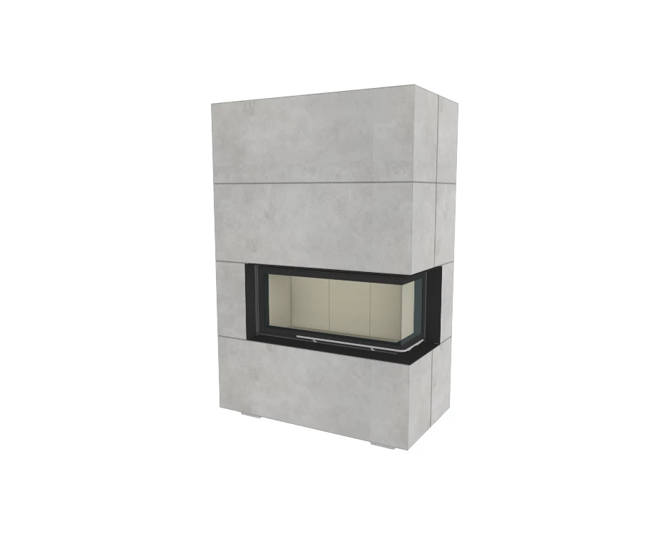 Kaminbausatz Brunner BSK 07 Architektur Kamin Eck Rechts Schiebetür Niedrig 5 Kaminbausatz Brunner BSK 07 Architektur Kamin Eck Rechts Schiebetür Niedrig – Bild 5
