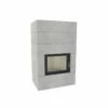 Kaminbausatz Brunner Systemkamin BSK 08 Kompakt Kamin Drehtür Warmluftaufsatz, 11 KW