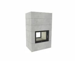 Kaminbausatz Brunner Systemkamin BSK 08 Kompakt Kamin Tunnel, 11 KW