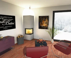 Kaminbausatz Brunner Systemkamin BSK 09 Eck Kamin Drehtür Aufsatzspeicher, 8 KW -Cafiro Geschäft bsk09 03gf6jdjytxmhxu