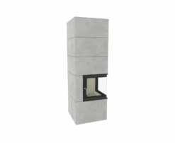 Kaminbausatz Brunner Systemkamin BSK 09 Eck Kamin Drehtür Aufsatzspeicher, 8 KW -Cafiro Geschäft bsk09 12vp83udb45vc9s