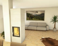 Kaminbausatz Brunner Systemofen BSO 02 Tunnel HKD 2.2 DF, 9 KW -Cafiro Geschäft bso02t 03yamnbcsfe4iaq