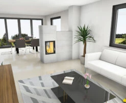 Kaminbausatz Brunner Systemofen BSO 03 Tunnel HKD 2.2 DF, 9 KW -Cafiro Geschäft bso03t 01mweflqvb0wiyb