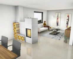 Kaminbausatz Brunner Systemofen BSO 03 Tunnel HKD 2.2 DF, 9 KW -Cafiro Geschäft bso03t 02nwsfikoptt6ki