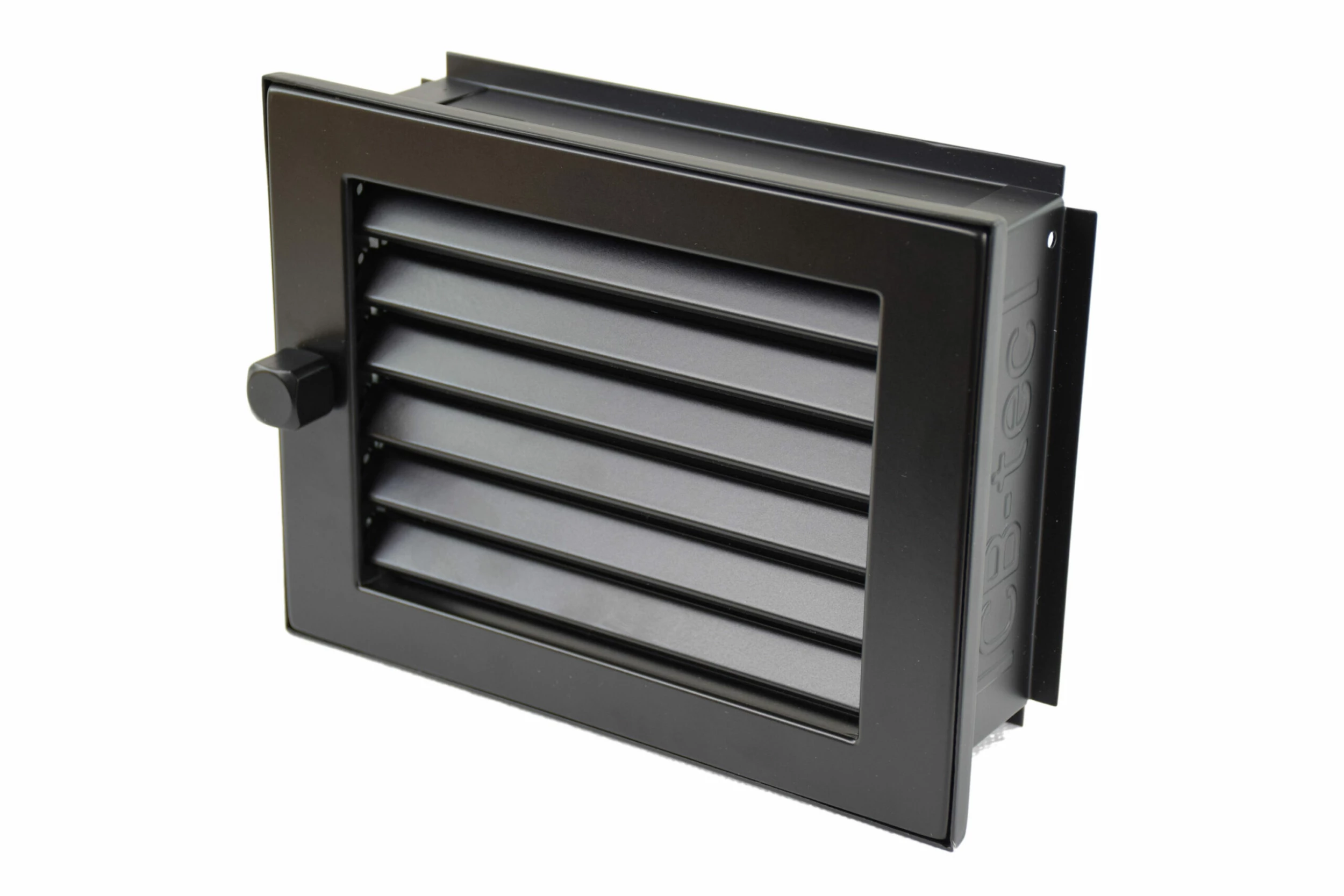 Warmluftgitter Putzbündig Schwarz 2 Warmluftgitter Putzbündig Schwarz – Bild 2