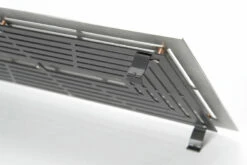 Design Lüftungsgitter 45 X 23 Cm Mit Einbaurahmen Edelstahl Matt - Schwarz -Cafiro Geschäft c3b56a4e8530e9ae36395d772f10f2ac