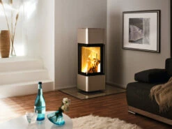 Kaminofen Spartherm CUBO S, 5,9 KW -Cafiro Geschäft cubo s perle foto