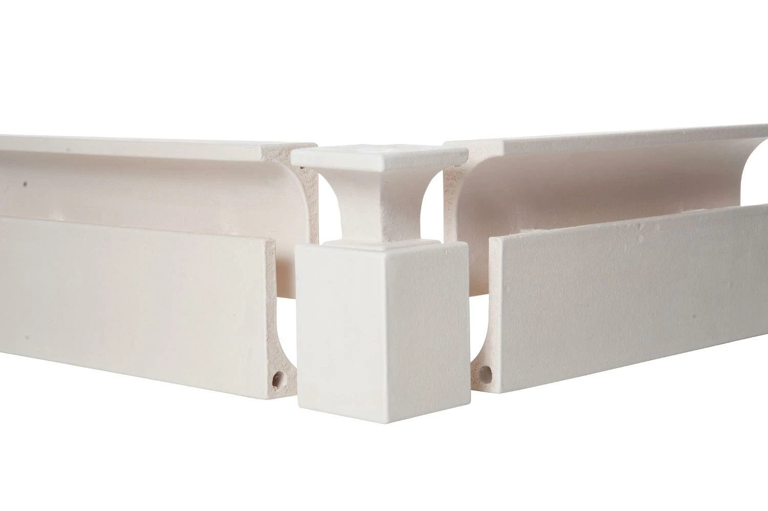 Eck-Luftleiste Aus Keramik Für Heizeinsätze Warmluft 10 X 10 Cm 3 Eck-Luftleiste Aus Keramik Für Heizeinsätze Warmluft 10 X 10 Cm – Bild 3