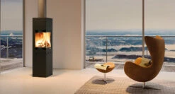 Kaminofen Nordpeis QUADRO 3 Schwarz, 6 KW -Cafiro Geschäft f13477bcf32331a7f9ac50476106ec20