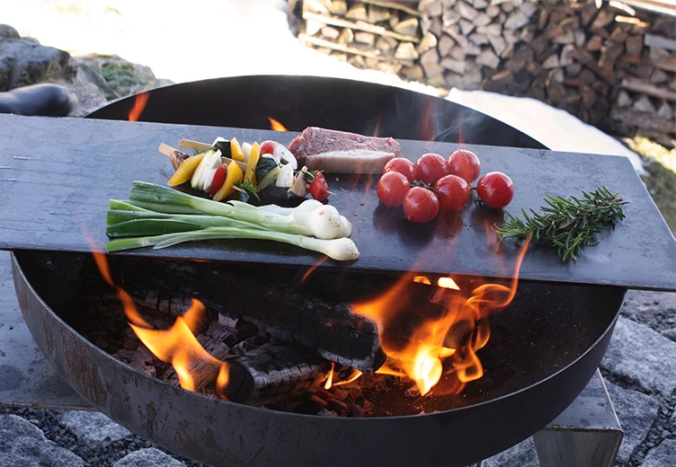 Teppanyaki Platte Für Feuerschale 25 X 70 Cm 1 Teppanyaki Platte Für Feuerschale 25 X 70 Cm