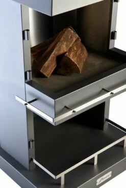 Grillkamin Edelstahl Firestar CUBE CLASSIC -Cafiro Geschäft firestar cube detailjas 0348