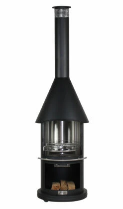 Grillkamin Edelstahl Firestar 650 -Cafiro Geschäft firestar dn 650 classic schwarz black 1