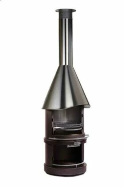 Grillkamin Edelstahl Firestar DESIGN 700 -Cafiro Geschäft firestar dn 700 design braun brown 2