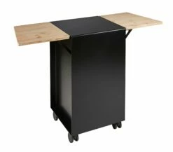 Grillwagen Ferleon PATIO, Inkl. Seitentisch Aus Holz