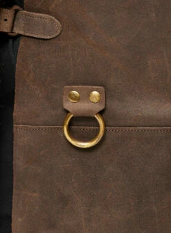 IGNIUM Grillschürze 19 IGNIUM Grillschürze -Cafiro Geschäft ignium leder grillschuerze braun detail