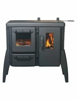 Iron Dog 06 Brunner Gussofen Holzherd, 7 KW