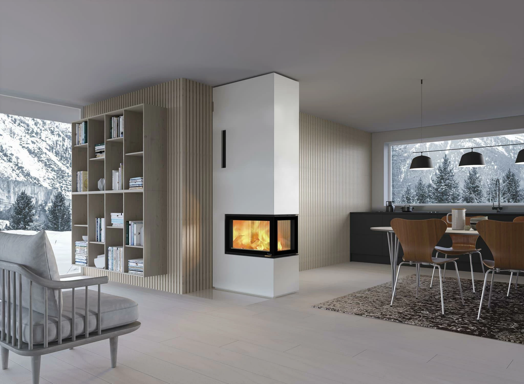 Kaminbausatz Nordpeis DAVOS P, 10.5 KW 6 Kaminbausatz Nordpeis DAVOS P, 10.5 KW – Bild 6