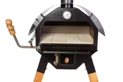 Der Merklinger 600 Holzofen Standard -Cafiro Geschäft merklinger holzbackofen grill pizzaofen brotbackofen 600 vorne schamottsteine jpg