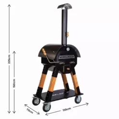 Der Merklinger 600 Holzofen Standard -Cafiro Geschäft merklinger 600 holzbackofen pizzaofen grill backen kochen grillen groessenangaben jpg