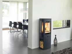 Kaminofen Nordpeis DUO 2 Schwarz, 5 KW -Cafiro Geschäft nordpeis kaminofen duo2 schwarz ambiente 0be4yebode0hhs