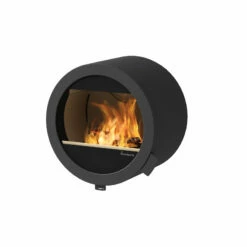 Kaminofen Nordpeis ME Wand 5,8 KW Schwarz